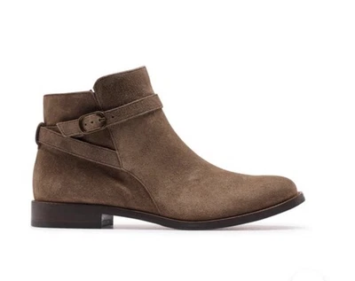 PAUL GREEN Reeve Ankle Boot, Bootie Earth Soft Suede $535 New Size UK 7.5, US 10 - Image 1 of 4