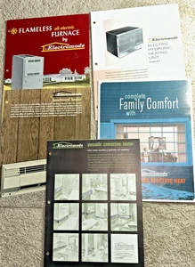 5 - 1960s Vintage ELECTROMODE ELECTRIC HEATERS Brochure / Booklets AUBURN N.Y. - Picture 1 of 20