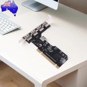 5 Ports USB 2.0 Adapter PCI Cards 480Mbps PCI Expansion Card Desktop Converter - Afbeelding 1 van 10