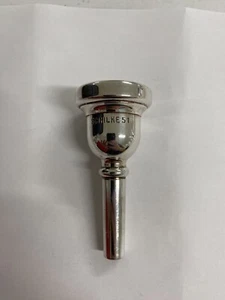 SCHILKE 51 Small Shank Trombone Mouthpiece Silver Plated NICE FREE SHIPPING - Picture 1 of 7