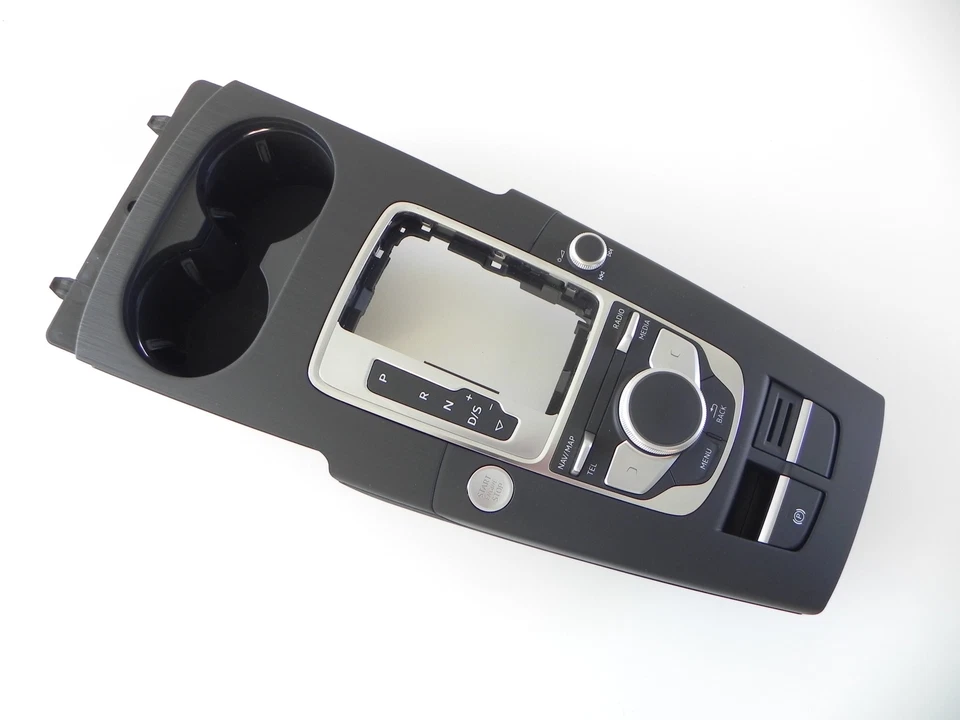 Audi S3 2019 consola central navegación panel moldura portavasos fabricante de equipos originales +++ #A44 Foto 1 de 4