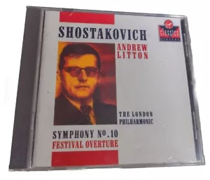 Shostakovich Andrew Litton Symphony No. 10 CD - Foto 1 di 2