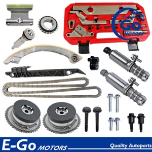 Timing Chain Solenoid Actuator EXH VVT Kit Fit Chevrolet Saturn Equinox HHR Aura - Picture 1 of 11
