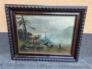 (Art.:P-15) Jagdbild "Hirsch" - Bild 1 von 3