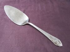 MARQUISE 1933 Rogers Silverplate Cake Server S Monogram on Back                G