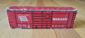 Wabash Railroad Passenger Service Universal Match Corporation Box Car Carton - Picture 1 of 9