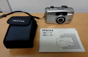 Pentax IQZoom 115V 35mm Point & Shoot Film Camera ...needs a CR123A battery - Picture 1 of 3
