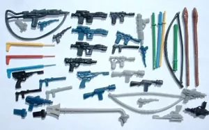 41+SET Waffen REPRO 1977-1983 Hoth, Luke, Gaffi, AT-AT Lichtschwert Vintage Star Wars - Bild 1 von 1