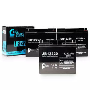 2-pack APC SMART UPS 1500 3000 Battery UB12220 12V 22Ah Sealed Lead Acid SLA AGM - Picture 1 of 1