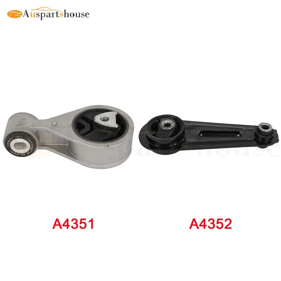 Soporte de motor 2 piezas para Nissan Rogue 2008-2013 2,5 L Sentra A4351 A4352 Foto 1 de 4