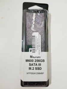 Micron M600 M.2 MTFDDAY256MBF 256GB SATA 2.5" Solid State Drive SSD NEW - Picture 1 of 3