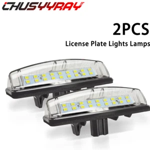 LED License Plate Light Tag Lamp Assembly Bright whit For Toyota Yaris 2016 2pcs - Foto 1 di 13