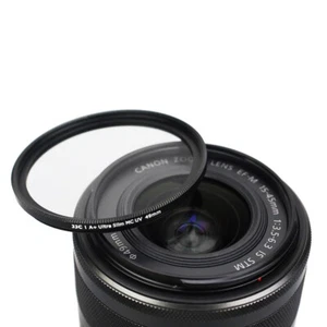 JJC 49mm A+Ultra Slim AluminumFrame Multi-Coated UV Filter Camera Lens Protector - Picture 1 of 11