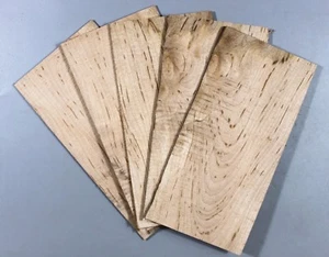 UNA hoja de chapa de guitarra cabezal de madera de arce para luthier hágalo usted mismo - Imagen 1 de 1