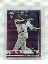 Eloy Jimenez 2019 Topps Chrome Baseball #202 RC PINK REFRACTOR Chicago White Sox