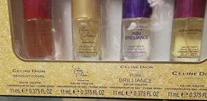 Celine Dion Parfum 4 pcs variety set edt 11ml each sensat/sign/brilli/celine.New - Picture 1 of 4