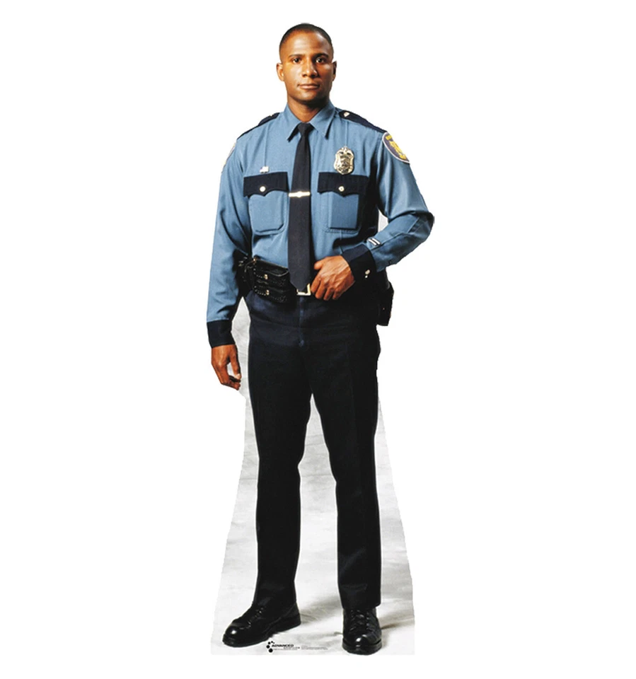 ADVANCED GRAPHICS POLICEMAN POLICE OFFICER COP LIFESIZE CARDBOARD STANDUP STANDEE CUTOUT DISPLAY