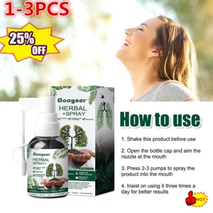 Respinature Herbal Lung Cleanse Mist-Powerful LungSupport,Herbal CareEssence~US* - Imagen 1 de 20