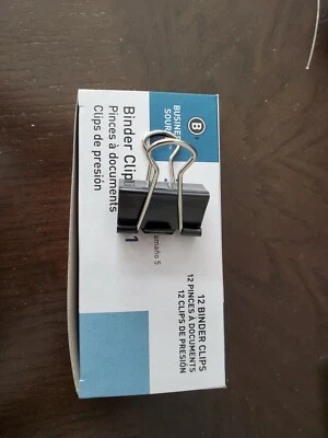 Clip de carpeta Business Source BSN36551 tamaño 1 1/4" (32 mm)  Foto 1 de 4