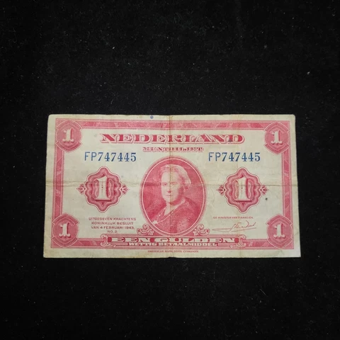 NETHERLANDS 1943 ISSUE 1 GULDEN   P516   I COMBINE SHIPPING Cover