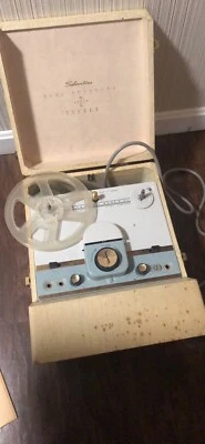 Reproductor de cinta carrete a carrete Silvertone 9702 de colección para piezas o reparación Foto 1 de 4