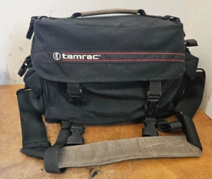 Classic Tamrac Camera Bag | Model 608 Vintage | Canvas & Suede Handle & Strap - Picture 1 of 24