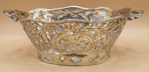 Chester Berthold Muller Sterling Silver BonBon Dish Basket - Hanau Import - Picture 1 of 6