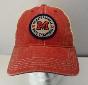 Ole Miss Rebels Legacy Brand 2022 Baseball National Champions SnapBack Mütze Cap - Bild 1 von 6