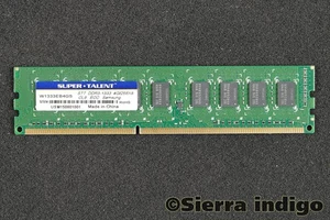 Super Talent W1333EB4GS DDR3-1333 4GB ECC Server Memory RAM - Picture 1 of 1