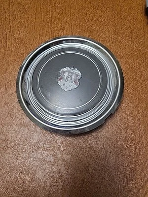 Oldsmobile 65780 chrome charcoal wheel center caps 85-86 88 ninety eight Regency - Image 1 of 3