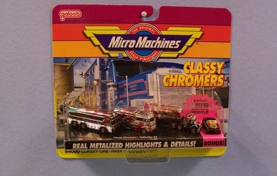 Micro Máquinas - Colección Classy Chromers #2 con Vehículo de Bonificación Foto 1 de 4