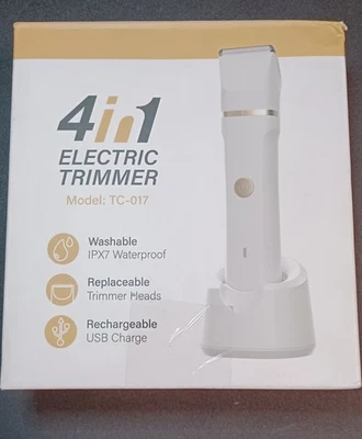 Recortadora Higiene Eléctrica 4 en 1 Modelo TC-017 para Hombre y Mujer Foto 1 de 4
