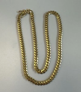 Solid 14k Yellow Gold 6mm Miami Cuban Link Chain 20” Inch 56 Grams - Picture 1 of 7