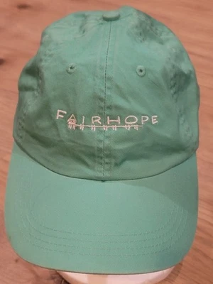 Gorra deportiva de béisbol Fairhope Alabama verde ajustable para mujer gorra de Kate Lord Foto 1 de 4