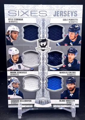 2022-23 The Cup - WINNIPEG JETS #C6-WSEHCP - Sixes Jerseys /15 - Image 1 of 2