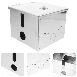 Stainless Steel Charging Box Electrical Socket Protector Plug Boxes - Picture 1 of 12