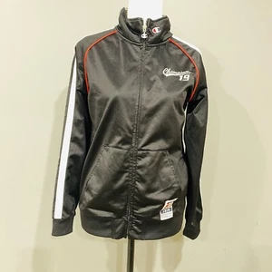 CHAMPION Vintage Black Bomber Jacket Size Y12 / Small Adult - Picture 1 of 8