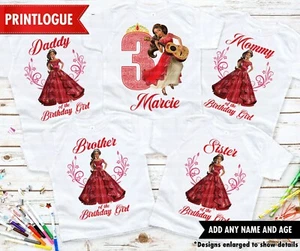 Elena von Avalor Geburtstagsshirt, Elena von Avalor Shirt, Elena von Avalor Party - Bild 1 von 5
