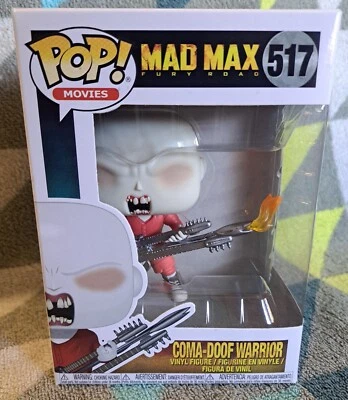 Coma Doof Warrior Pop 517 - Mad Max Funko Pop! 2018 - abovedado + protector Foto 1 de 4