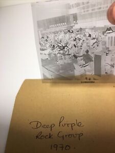 Deep Purple.  1970  2x2 Vintage Original Negative .