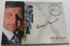 X Files Connections William B Davis #A-4 Autograph Card (Inkworks 2005) #A18a