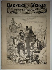 Complete Issue Harper's Weekly Dec 6, 1873 Winslow Homer and Thomas Nast