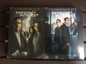 Person of Interest: The Complete First Season 1 and Season Two 2 New Sealed DVDs - Picture 1 of 2