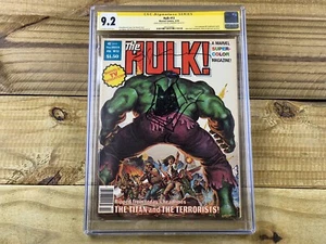 Hulk! Marvel Magazine #13 CGC 9.2 SS 1st Bill Sienkiewicz Art 🌙 Moon Knight Key - Picture 1 of 6