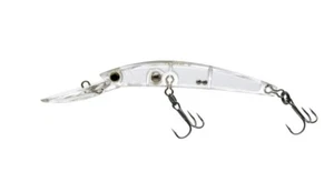 Yo-Zuri  R1301 Crystal Minnow Deep Diver Walleye - Clear - 5 1/4" Lure - Picture 1 of 1