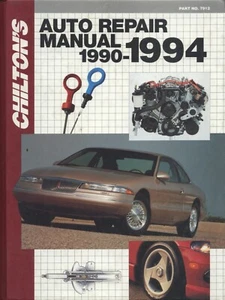 Chilton's Auto Repair Manual, 1990-1994 ~ Chrysler, Ford, General Motors - Picture 1 of 1