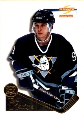 1995-96 Pinnacle Summit #2 Paul Kariya ANAHEIM MIGHTY DUCKS - Image 1 of 2