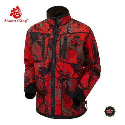 Neu !SHOOTERKING Wendejacke FOREST MIST - Softshell, wasserdicht