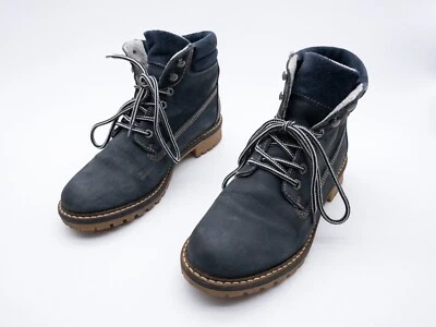 Botas De Tobillo Para Dama Tamaris Azul Talla 40 EU Art. 9569-30 - Imagen 1 de 4