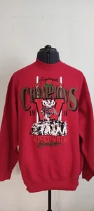 Pro Spirit 1994 Rosebowl Champions The Wisconsin Badgers Vintage Sweatshirt XXL - Picture 1 of 6